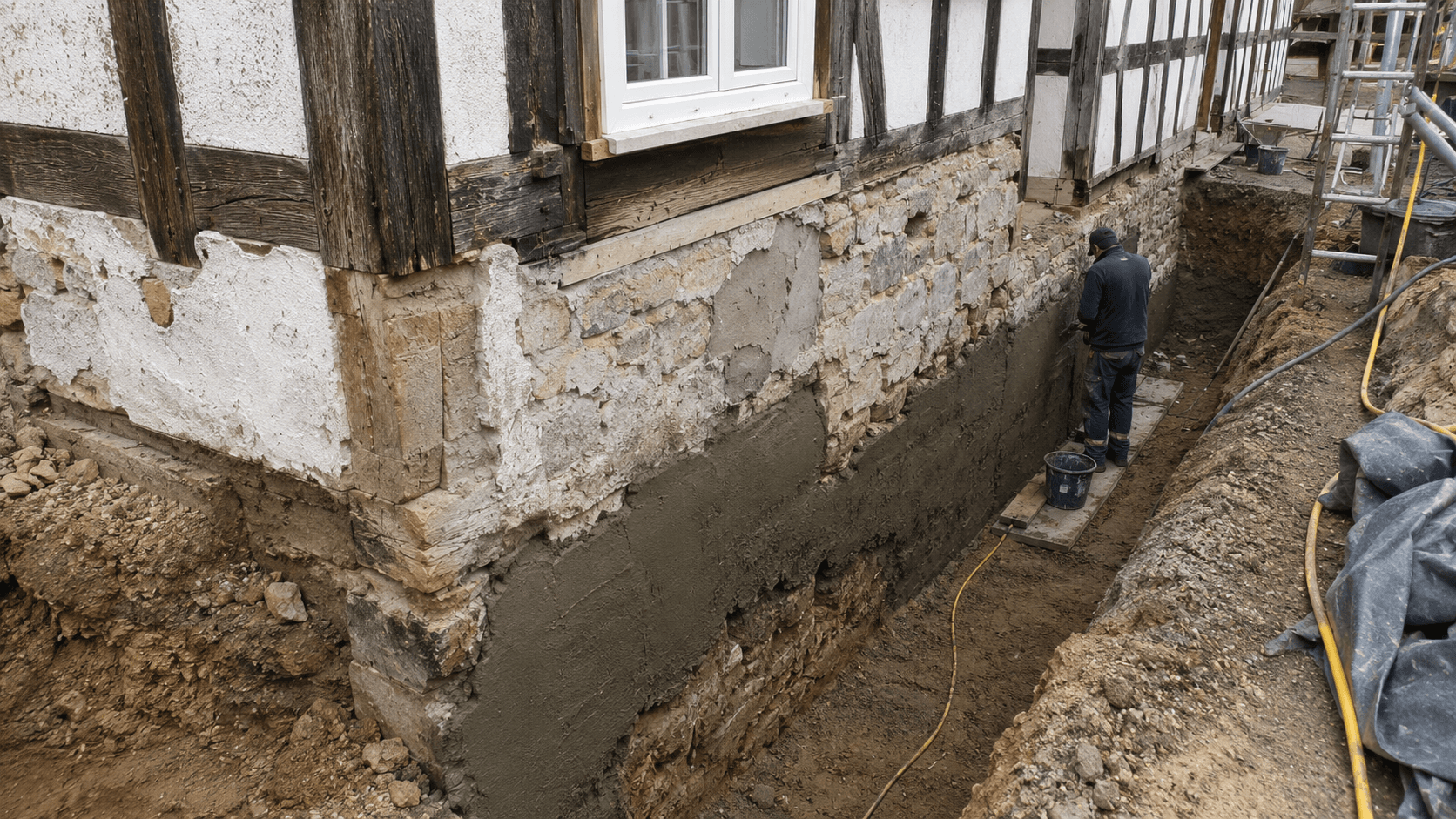 Historische Bausubstanz – Fachwerk- und Denkmalsanierung durch METZ Hoch- und Tiefbau